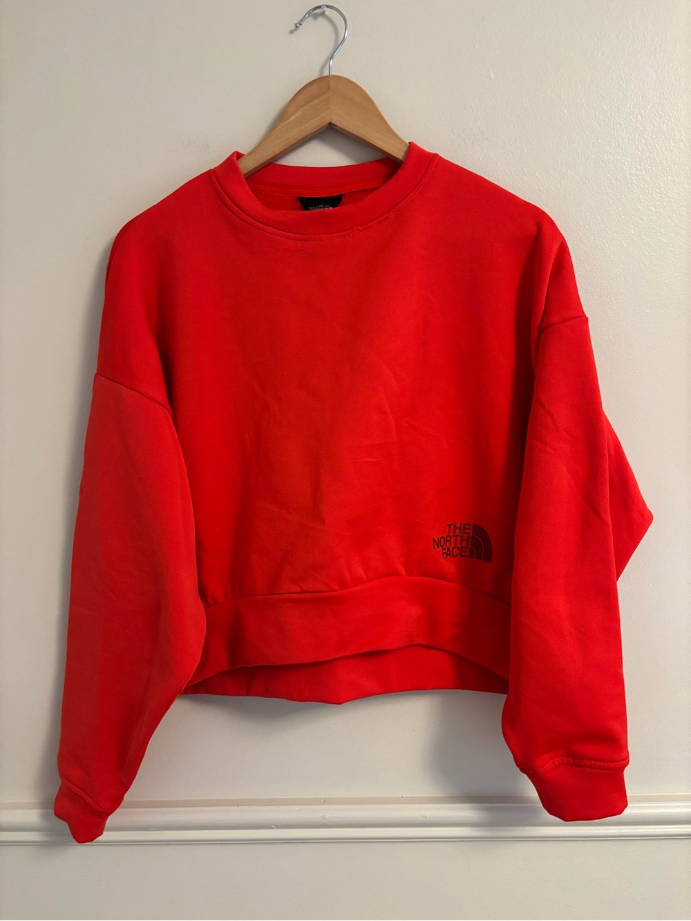 The North Face Women's Bright Red Crewneck Sweatshirt
